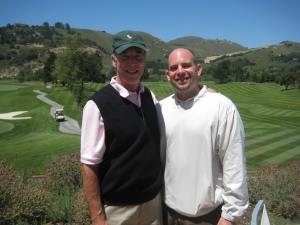 Golfing with Michael Mondavi