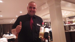 Bartender Plamen with French Varietals