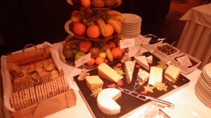 Fruit & Cheese from the Galley