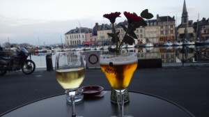 View of Honfluer from our Cafe