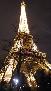 Eiffel Tower at Night