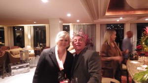 Our new friends, Christine & Larry