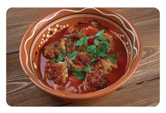 spanish turkey meatball