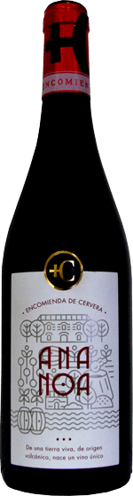 Ananoa Syrah wine bottle