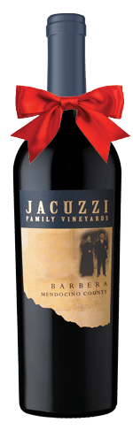 Jacuzzi Barbera bottle