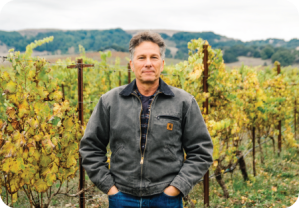 Winemaker Charlie Tsegeletos