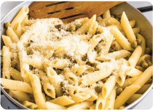 Pasta Lemon Cream Prosciutto