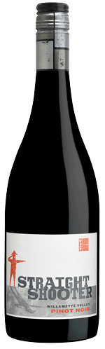 Straight Shooter Pinot Noir bottle