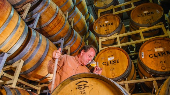 Fred Cline Winemaking