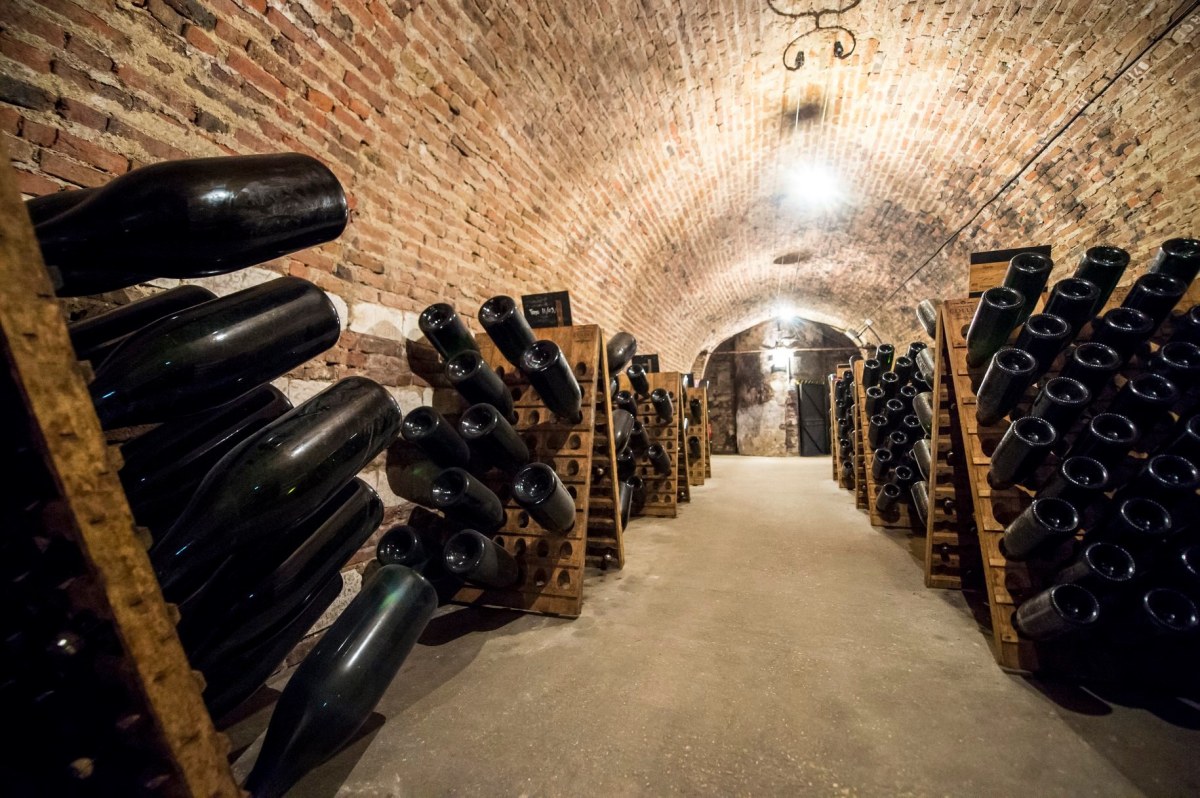 Champagne Collet Cellar