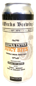 extra extra juicy bits double IPA