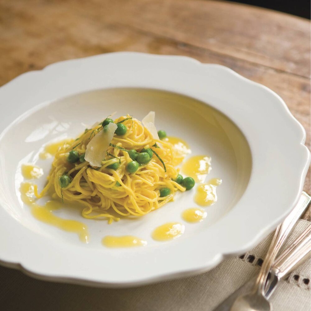 Tagliatelle with Spring Peas_Bella Cucina