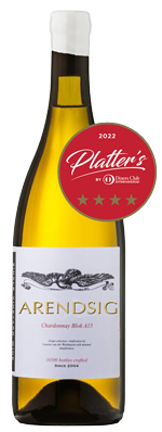 Arendsig Chardonnay wine bottle