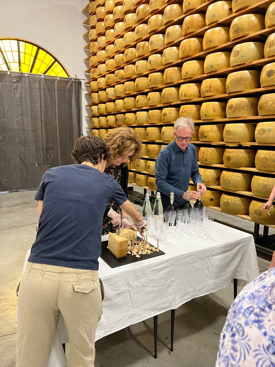 Giorgio Cravero Cheese Tasting