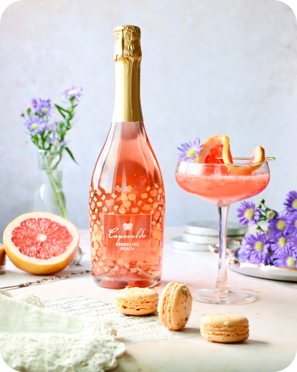 Sparkling Peach on the Beach_Caposaldo