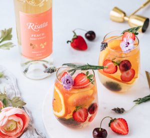 Rista Peach Sangria drink recipe