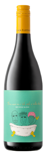 Black-Elephant-three-men-in-tub-bottle