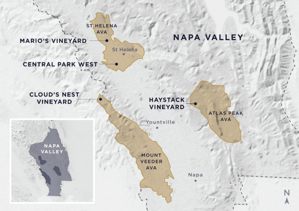 Quattro Theory - Vineyard Sourcing Map