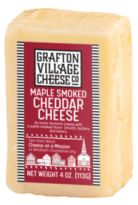 Grafton Village Cheese Maple Smoked Cheddar Cheese