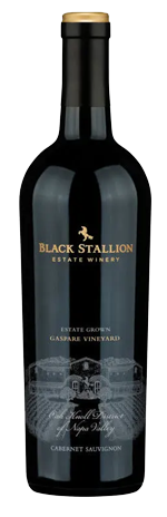 Black Stallion Gaspare vineyard Napa Valley wine bottle