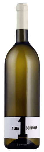Schwarz Vineyards A lita Schwoaz Weiss wine bottle